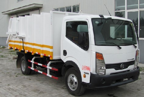 郑州日产凯普斯达自卸式垃圾车图片