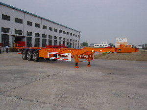 SYB9390TJZ型集装箱运输半挂车