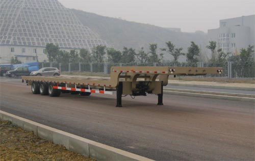 重庆重型汽车集团专用汽车CQZ9280TDP型低平板半挂车