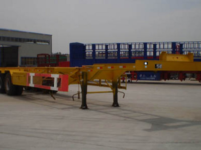 SCD9400TJZ型集装箱运输半挂车图片