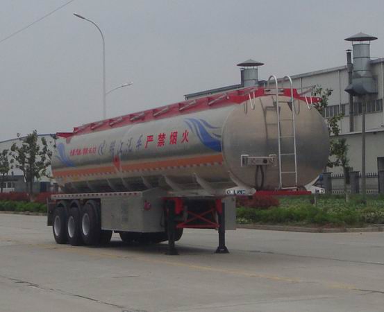 瑞江铝合金易燃液体罐式运输半挂车图片