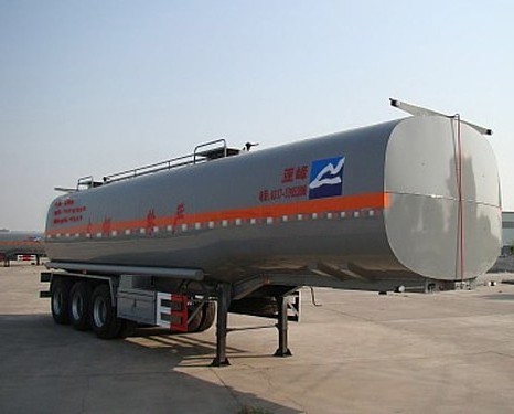 亚峰易燃液体罐式运输半挂车图片