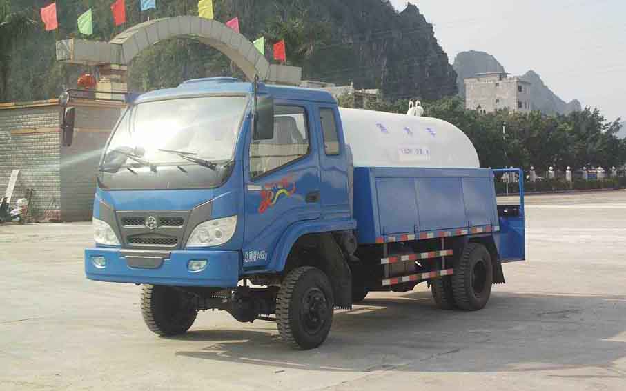 广西都安建兴机械DA5820PSSS型洒水低速货车