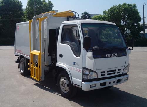 ZTP5072ZZZ型庆铃五十铃600P轻卡自装卸式垃圾车