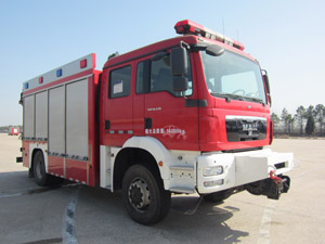 南马抢险救援消防车图片