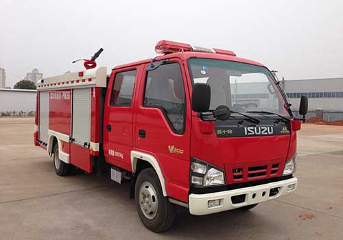 ZLJ5070GXFPM30型庆铃五十铃双排600P轻卡泡沫消防车