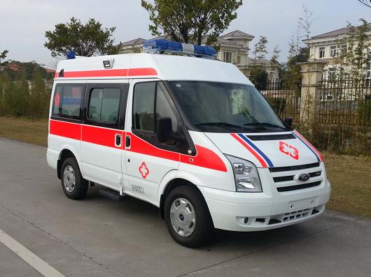福建蓝海专用汽车FLH5031XJHL型救护车
