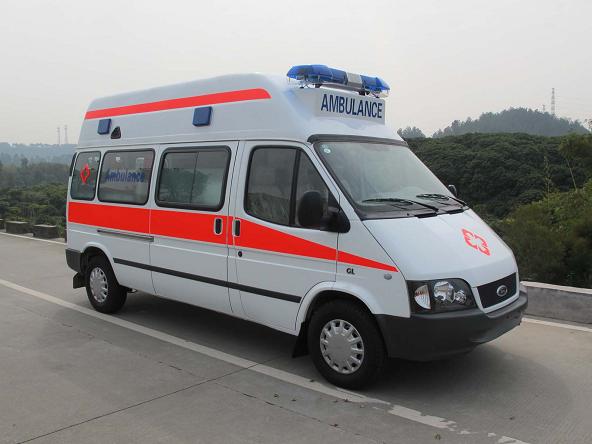 福建蓝海专用汽车FLH5032XJHL型救护车