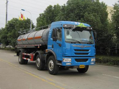 XH5259GFW型腐蚀性物品罐式运输车图片