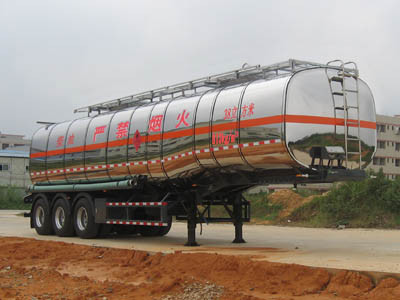 YQ9400GRYF2型易燃液体罐式运输半挂车图片
