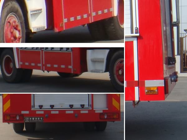 东风天锦-6.77立方（吨）水罐消防车图片