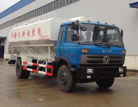 DLQ5160ZSLQ4型东风153国四10吨散装饲料运输车
