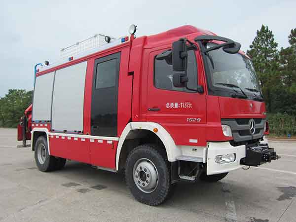 RY5122TXFJY100-A型抢险救援消防车