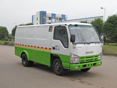 ZHF5040XXY-WL型庆铃五十铃100P轻卡厢式运输车