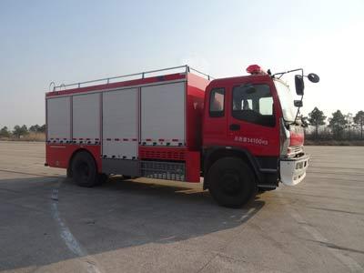 天河10-15万2吨供气消防车