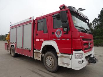 WHG5150TXFJY80型重汽抢险救援消防车