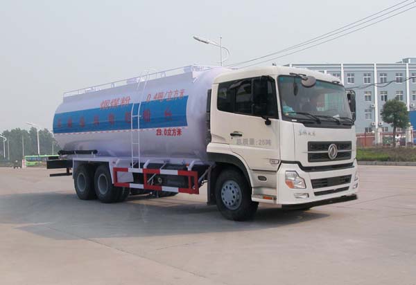 东风天龙32.5方华威驰乐低密度粉粒物料运输车图片