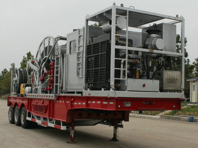 KRT9450TLG型连续油管作业半挂车图片