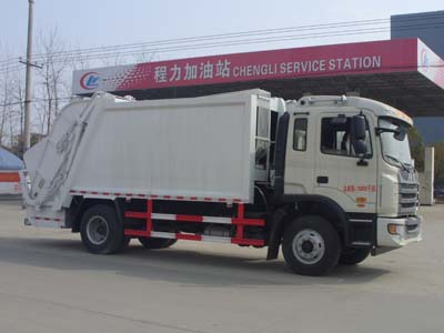 CLW5160ZYSH4型江淮格尔发单桥压缩式垃圾车
