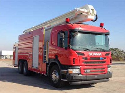 中联20-25万15吨举高喷射消防车