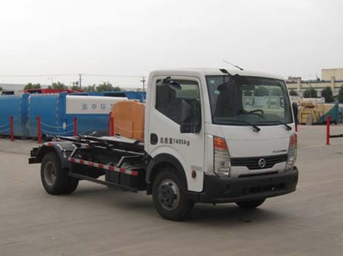 SQN5072ZXX型郑州日产凯普斯达车厢可卸式垃圾车