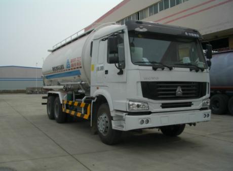 南京天印专用汽车NJZ5252GFL4型低密度粉粒物料运输车