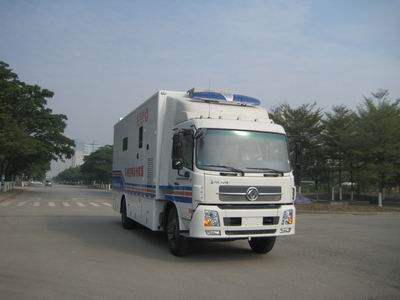 广东康盈交通设备制造SDC5120XJZ型东风天锦救护保障车