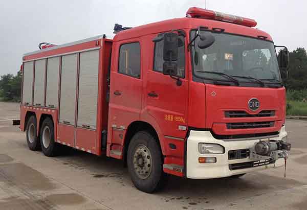 SJD5190TXFJY75-U型东风日产后双桥抢险救援消防车