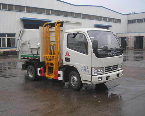 EQ5040ZZZ4型东风福瑞卡自装卸式垃圾车