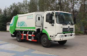 组图：重庆迪马工业东风天锦压缩式垃圾车图片