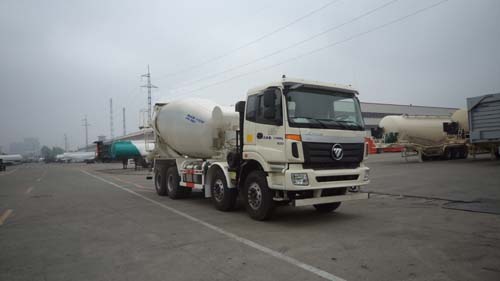 组图：扬州中集通华专用车混凝土搅拌运输车图片