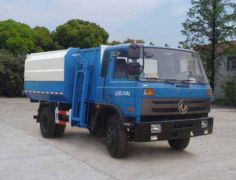 组图：新疆平云汽车东风145自装卸式垃圾车图片