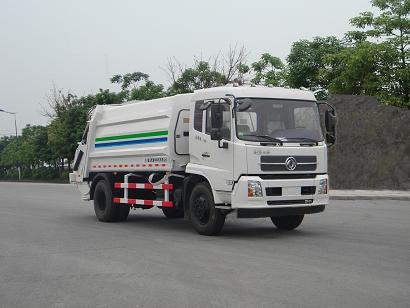 QYZ5160ZYS4型东风天锦压缩式垃圾车
