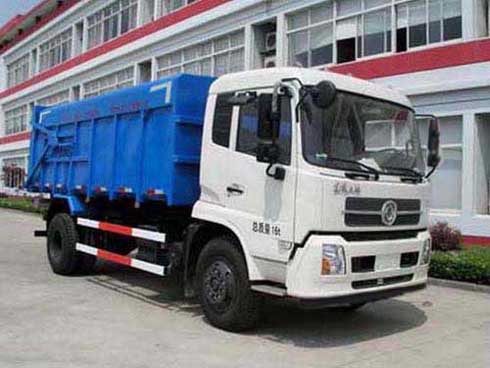 CSZ5160ZLJ2型东风天锦自卸式垃圾车