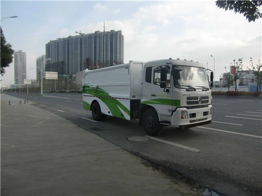 CGJ5167ZLJ型东风天锦自卸式垃圾车