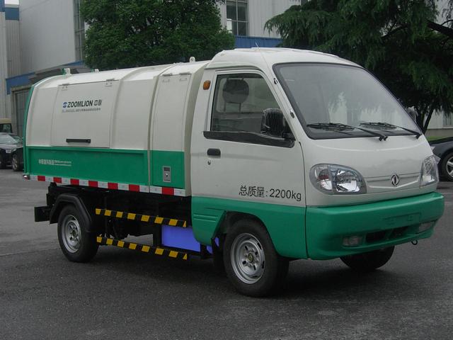 ZLJ5023ZLJBEV型纯电动自卸式垃圾车