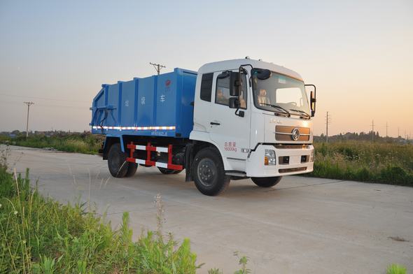 WFA5160ZLJE型东风天锦自卸式垃圾车