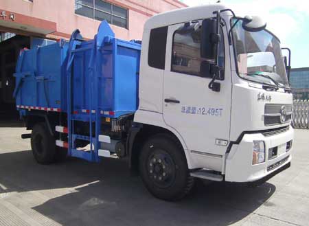 ZBJ5120ZZZA型东风天锦自装卸式垃圾车