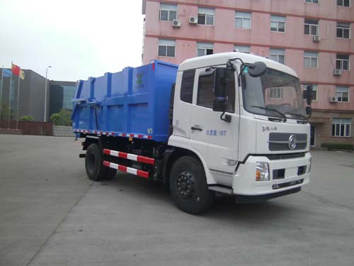 ZBJ5160ZDJA型东风天锦压缩式对接垃圾车