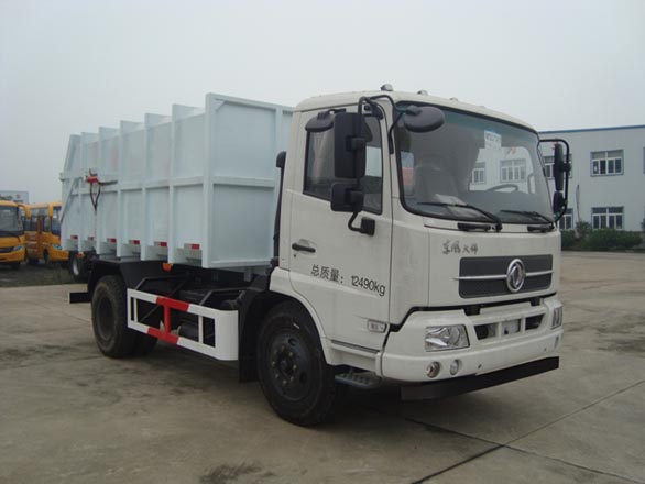 CHG5120ZLJ型东风天锦自卸式垃圾车