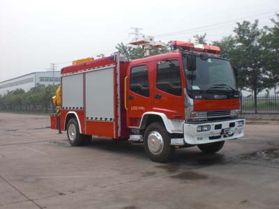 AS5135TXFJY86-W型庆铃五十铃FVR重卡抢险救援消防车