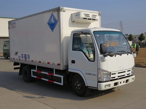 组图：南京特种汽车制配厂纯电动冷藏车图片