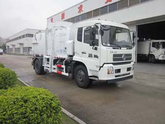 FLM5161ZZZ型东风天锦自装卸式垃圾车