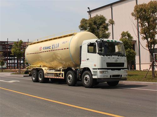 星马牌38吨低密度粉粒物料运输车(AH5312GFL0L5)产品结构和技术发展趋势分析