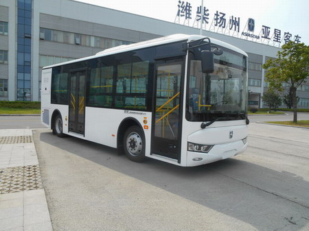 JS6851GHEV1型插电式混合动力城市客车