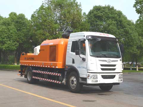 ZLJ5130THBJ型解放赛龙车载式混凝土泵车