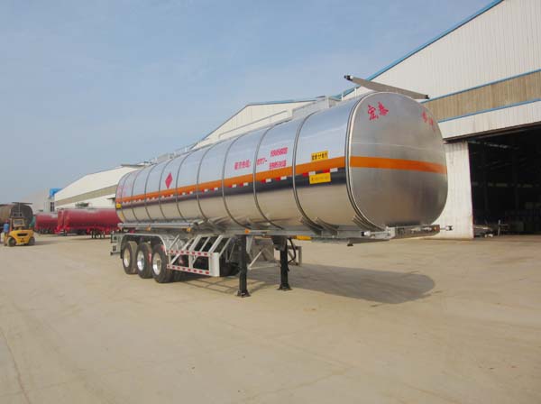 HHT9408GRYB型铝合金易燃液体罐式运输半挂车图片