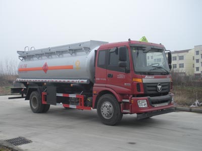 HQG5160GRY4BJ型福田欧曼易燃液体罐式运输车