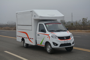 福田售货车（白色）2.8米小型移动售货车图片