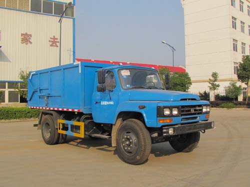 SZD5100ZLJE4型东风140自卸式垃圾车